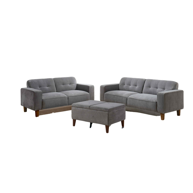 Sofa IT 3088 FC 32 Seater - Fabric Julian Grey