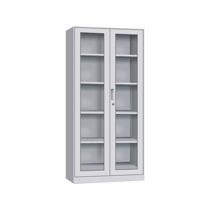 Full Height Glass Swing Door Cupboard W011