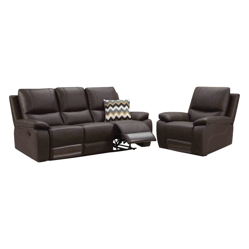 Sofa Half Leather  Belfast 3RR+2RR+1R - 