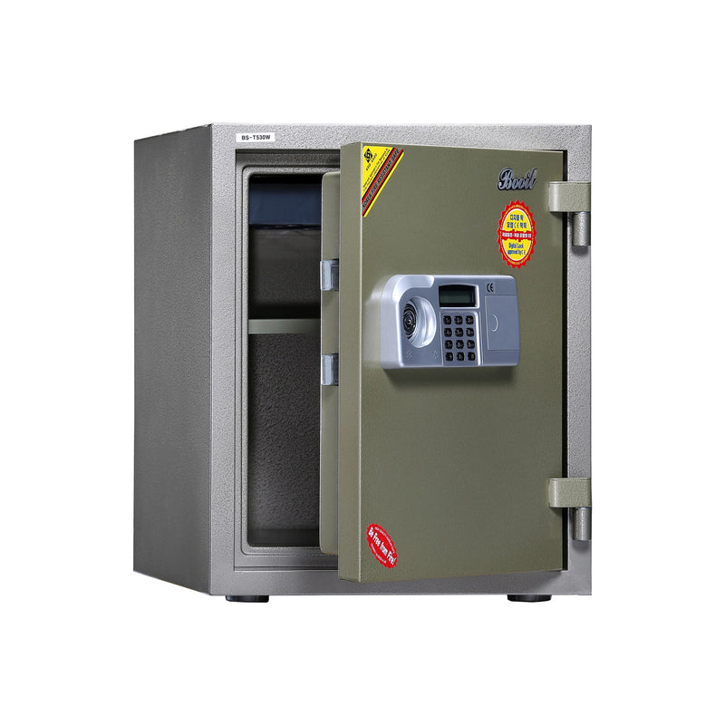 Boil Safes BS-T530W LCD Digital Lock + Emergency Key