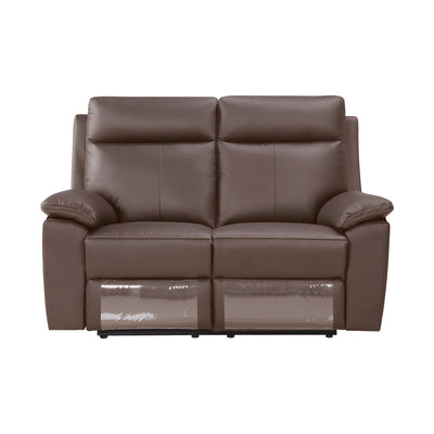 Sofa Half Leather Prague 3RR+2RR+1R #650Brown